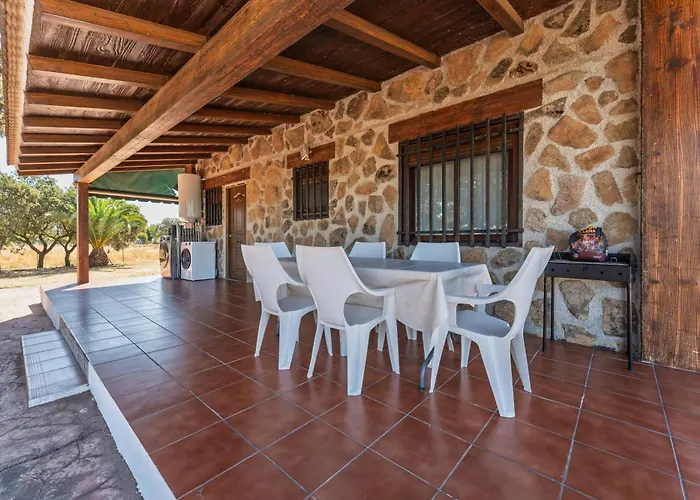 Casa Con Chimenea Desconectar Chalet Valverde de Merida