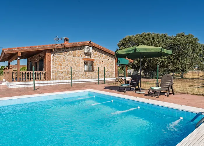 Chalet Casa Con Chimenea Desconectar Valverde de Merida